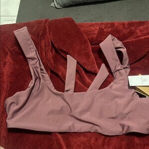 NWT Volcom Simply seamless bikini top